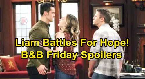 The Bold and the Beautiful Spoilers: Friday, August 2 - Thomas Desperate, Flees With Hope - Liam Battles To Save Beth's Mom