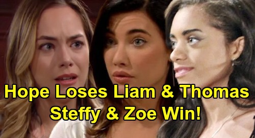 The Bold And The Beautiful Spoilers Hope Loses Liam To Steffy