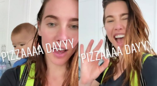 The Bold and the Beautiful Spoilers: Jacqueline MacInnes Wood’s Mother-Son Pizza Day Fun – COVID-19 Cooking with Rise