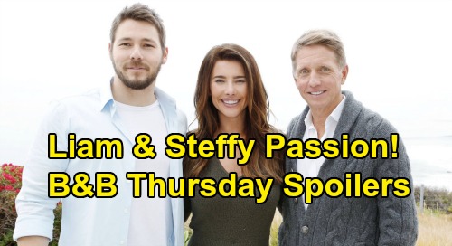 The Bold and the Beautiful Spoilers: Thursday, February 6 - Steffy & Liam Passion Flares - Carter Flirts With Zoe, Slams Thomas