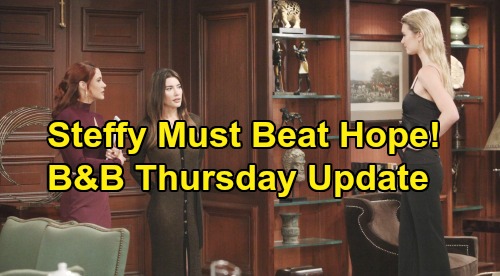 The Bold and the Beautiful Spoilers: Thursday, December 26 Update – Steffy Insists On Defeating Hope - Thomas Crosses Line With Douglas' Mom