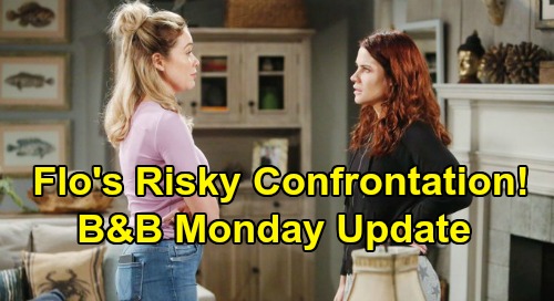 The Bold and the Beautiful Spoilers: Monday, April 20 Update – Flo’s Risky Sally Faceoff – Quinn & Katie Add to Wyatt’s Guilt