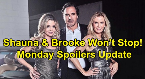 The Bold and the Beautiful Spoilers: Monday, October 7 Update - Brooke & Shauna’s Showdown Explodes - Thomas Big Winner