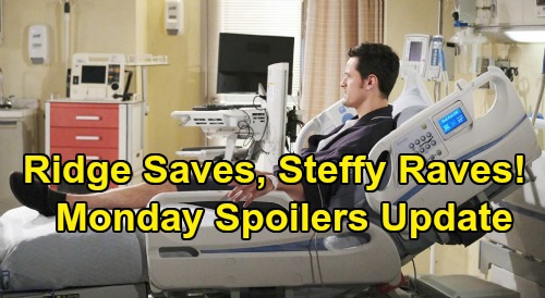 The Bold and the Beautiful Spoilers: Monday, September 9 Update – Thomas Faces Steffy’s Wrath – Ridge Saves Son, Pays The Price