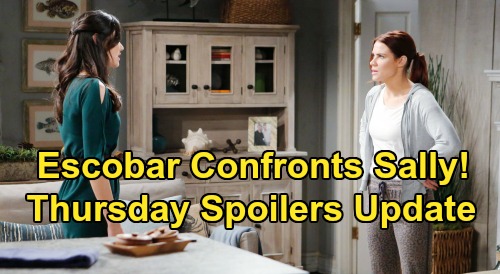 The Bold and the Beautiful Spoilers: Thursday, March 19 Update – Dr. Escobar Arrives For Big Reveal, Sally Stunned – Quinn Video Plans