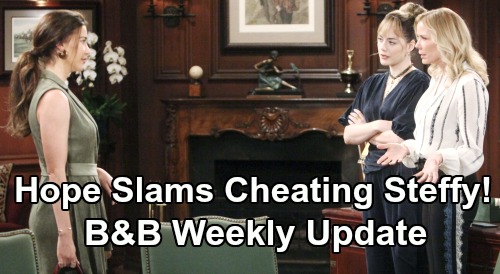 The Bold and the Beautiful Spoilers: Week of February 3 Update – Steffy & Liam Passion Explodes – Wyatt & Flo ASAP Wedding - Hope Blames Steffy