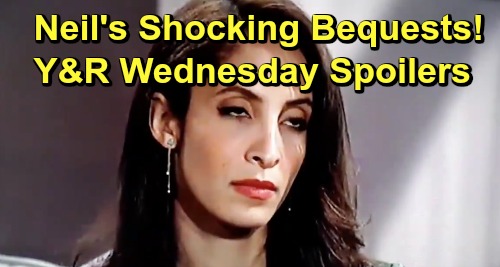 The Young and the Restless Spoilers: Wednesday, May 29 – Neil’s Bequests Shock Loved Ones – Will Reading Brings Cane and Lily Drama