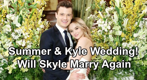 The Young and the Restless Spoilers: Summer & Kyle Wedding - Will Y&R Let 'Skyle' Make It Back to the Altar?