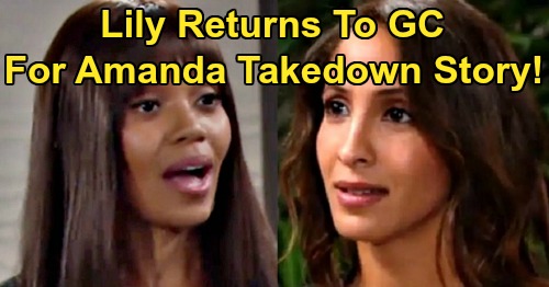 The Young and the Restless Spoilers: Lily Returns For Amanda Takedown Story – Devon Gets Warning, Cane’s Mission Update