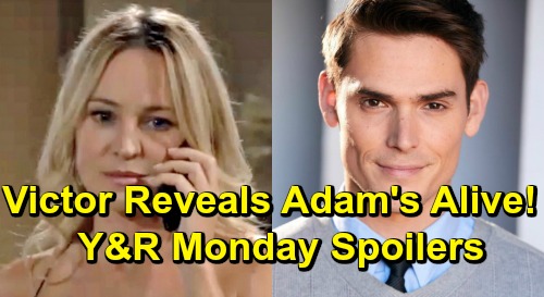 The Young and the Restless: Monday, May 6 – Victor Reveals Adam Back From The Dead, Nikki Heads to Vegas – Summer Trap Kyle