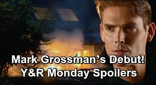 The Young and the Restless Spoilers: Monday, May 13 – Mark Grossman’s Debut, Sharon Helps Adam Remember Before Cabin Explosion