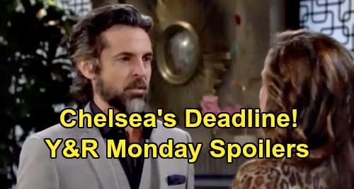The Young and the Restless Spoilers: Monday, November 4 – Menacing Simon’s Deadline of Doom – Suspicious Nick Confronts Chelsea