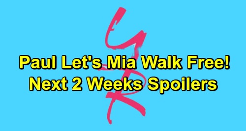 The Young and the Restless Spoilers Next 2 Weeks: Jack Reaches Out to Adam – Lola Moves In with Kyle – Paul Lets Mia Walk Free