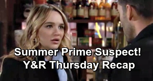 The Young and the Restless Spoilers: Thursday, February 21 Update – Summer's The Prime Lola Suspect – Murder Charges Bombshell