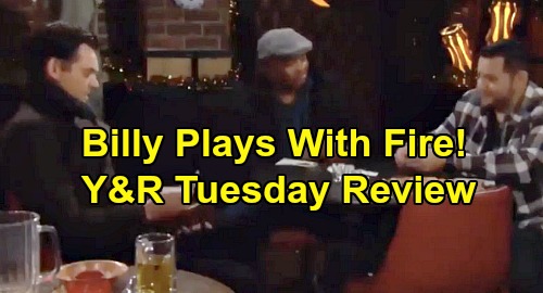 The Young and the Restless Spoilers: Tuesday, December 24 Review - Billy Gambles Again - Summer Calls Out Theo’s Desire For Lola