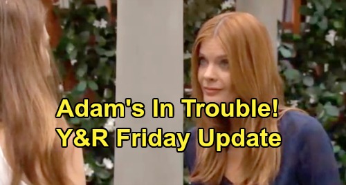 The Young and the Restless Spoilers: Friday, July 26 Update - Victoria Propositions Phyllis To Work Against Adam - Rey Bolts on Sharon