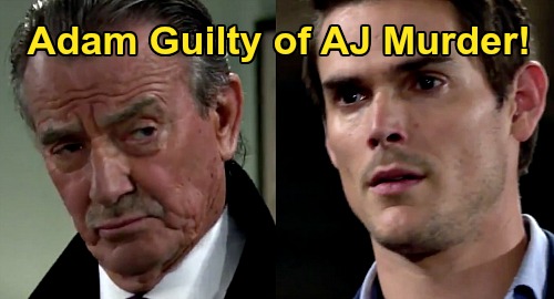 The Young and the Restless Spoilers: Adam Guilty of AJ Murder, Wrong About Victor's Cover-Up Motive – Tried To Protect Son?
