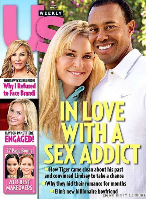 Lindsey Vonn In Love With Sex Addict Tiger Woods (Photo)