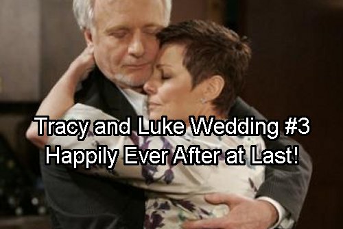 General Hospital Spoilers: Ned Shocked as Tracy and Luke Remarry – Happily Ever After Spanky and Luke
