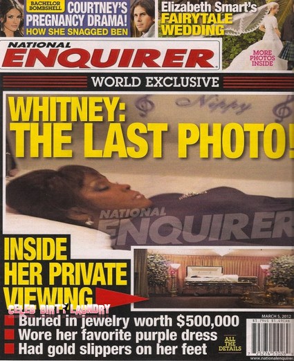 Final Photo Of Whitney Houston In Her Open Coffin (Uncensored Photo)
