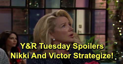The Young and the Restless Spoilers: Tuesday, September 24 – Victor & Nikki Strategize – Traci Gets Thrilling News – Sharon Backs Adam Up