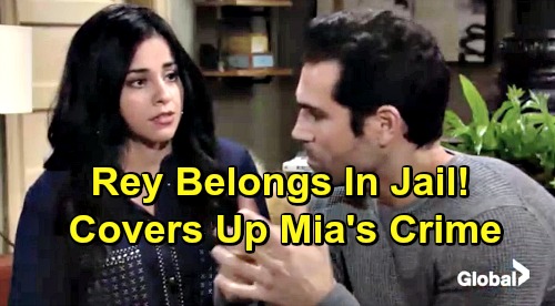 The Young and the Restless Spoilers: Rey Belongs In Jail - Lets Mia Go Free, Covers Up Vicious Attack On Lola