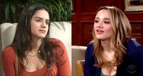 young and the restless spoilers summer newman abbott hunter king lola rosales sasha calle