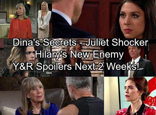 The Young and the Restless Spoilers for Next 2 Weeks: Dina's Secrets ...