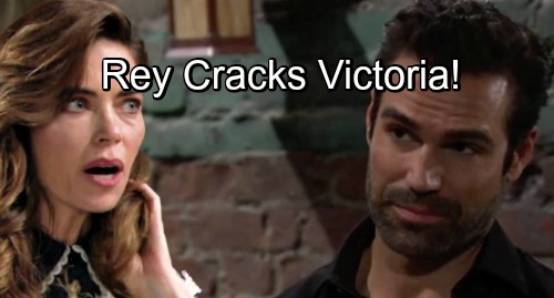 The Young and the Restless Spoilers: Victoria's Pressure Mounts – Rey Senses Weakness, Pushes Her Over The Edge