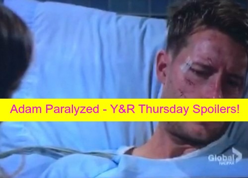 The Young and the Restless (Y&R) Spoilers: Adam Paralyzed – Paragon Threat Spreads - Nikki Sees Halloween Fire Clue