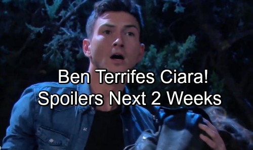 Days of Our Lives Spoilers for Next 2 Weeks: Xander's Startling Secret – Ben Terrifies Trapped Ciara – Theresa Moves In with JJ
