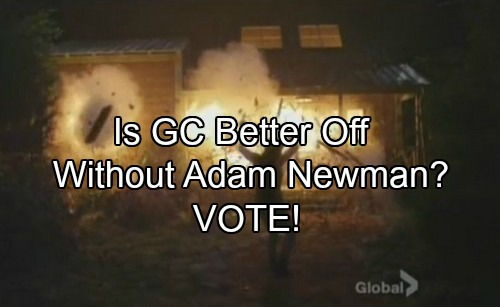 The Young and the Restless Spoilers: Is Genoa City Better Off Without Adam Newman?