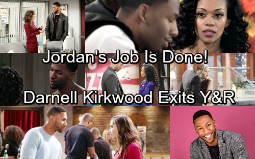 The Young and the Restless Spoilers: Vengeful Jordan’s Work Is Done, Darnell Kirkwood Exits Y&R
