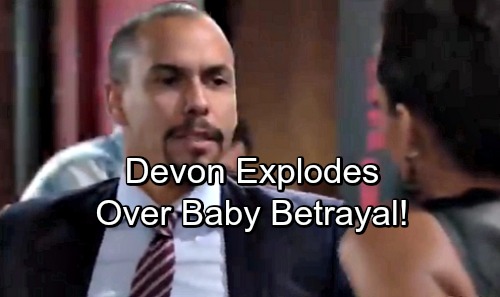 The Young and the Restless Spoilers: Devon Explodes Over Hilary’s Baby Betrayal – Insemination Secret Brings Huge Hevon Setback