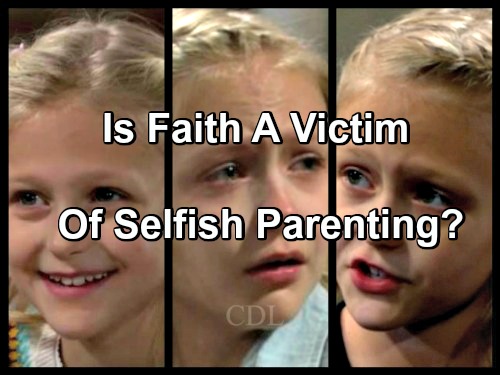 The Young and the Restless Spoilers: Faith A Victim of Selfish and Reckless Parenting - Tween Angst Rises For Poor Child