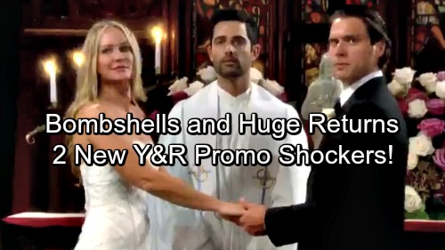 The Young and the Restless Spoilers: 2 New Y&R Promo Video Shockers – Anniversary Bombshells and Huge Returns Hit Genoa City