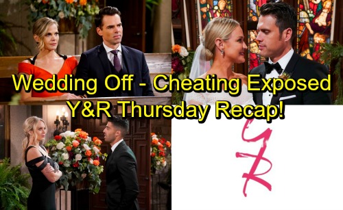 The Young and the Restless Spoilers: Thursday, October 4 Update – Sharon Blasts Nick at the Altar – Wedding Off, Cheating Exposed