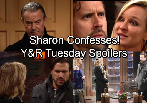 The Young and the Restless Spoilers: Tuesday, February 27 – Victor Catches Phyllis – Sharon’s Confession – Victoria Grills Reed