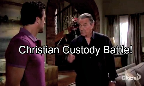 The Young and the Restless Spoilers: Victor and Nick’s Nasty Custody Battle – Father and Son Fight to Control Christian’s Future